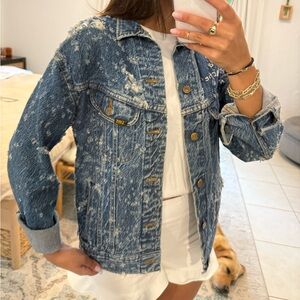 Budweiser Red Patch Denim Jacket